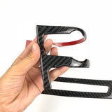 Maxbell Carbon Fiber Auto Inner Control Panel Frame For BMW E70 E71 X5 X6 2008-2013