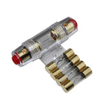 Maxbell 4 Gauge Fuse Holder for Car Audio Installation with 40A Wonder AGU-Fuse Gold Plated for Conductivity