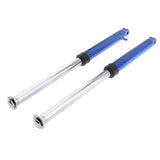 Maxbell Motorcycle Front Forks Shocks For Yamaha PW50 PW 50 Fork Set Assembly Blue