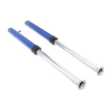Maxbell Motorcycle Front Forks Shocks For Yamaha PW50 PW 50 Fork Set Assembly Blue