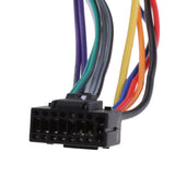Maxbell 16 Pin ISO Wiring Harness Adaptor Car Stereo Radio Loom For Kenwood / JVC