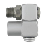 Maxbell Pneumatic Universal Joint Coupler Adapter Male Fitting 1/4'' Female Alloy Air Compressor Automotive Parts