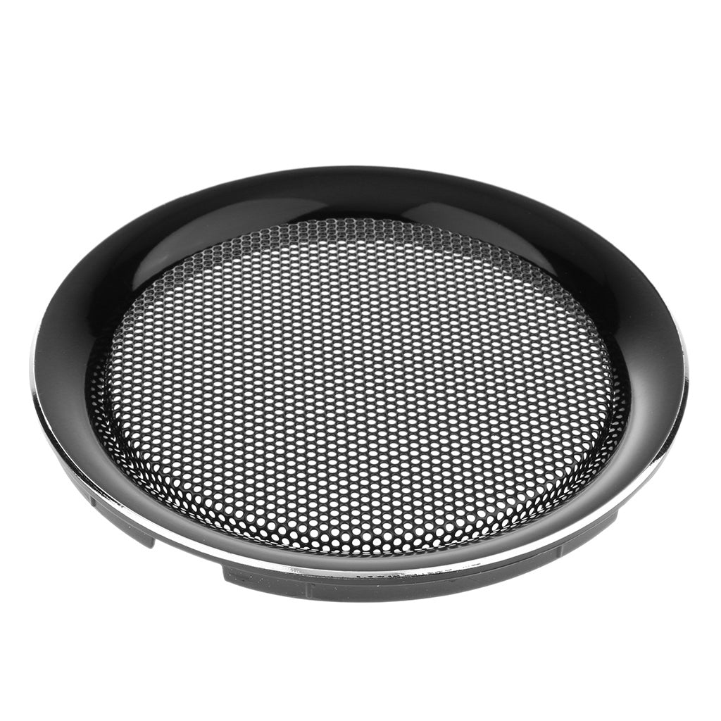 Maxbell 4 Inch Speaker Grills Cover Case for Speaker Mounting Home Audio DIY - 120mm Outer Diameter Black