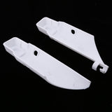 Maxbell White Motorcycle Fork Guard Forks Cover Set for Honda CRF50 CRF 50 Plastic