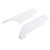 Maxbell White Motorcycle Fork Guard Forks Cover Set for Honda CRF50 CRF 50 Plastic