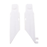 Maxbell White Motorcycle Fork Guard Forks Cover Set for Honda CRF50 CRF 50 Plastic