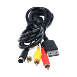 Maxbell AV S-Video Composite Audio Video Cable TV Lead for SEGA SATURN Console 6ft