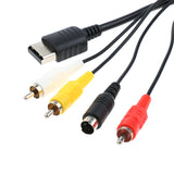 Maxbell AV S-Video Composite Audio Video Cable TV Lead for SEGA SATURN Console 6ft