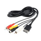 Maxbell AV S-Video Composite Audio Video Cable TV Lead for SEGA SATURN Console 6ft