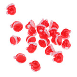 Maxbell 20pcs Dollhouse Mini Christmas Hat Handicrafts Accessories Gift Home Desk Top Decor