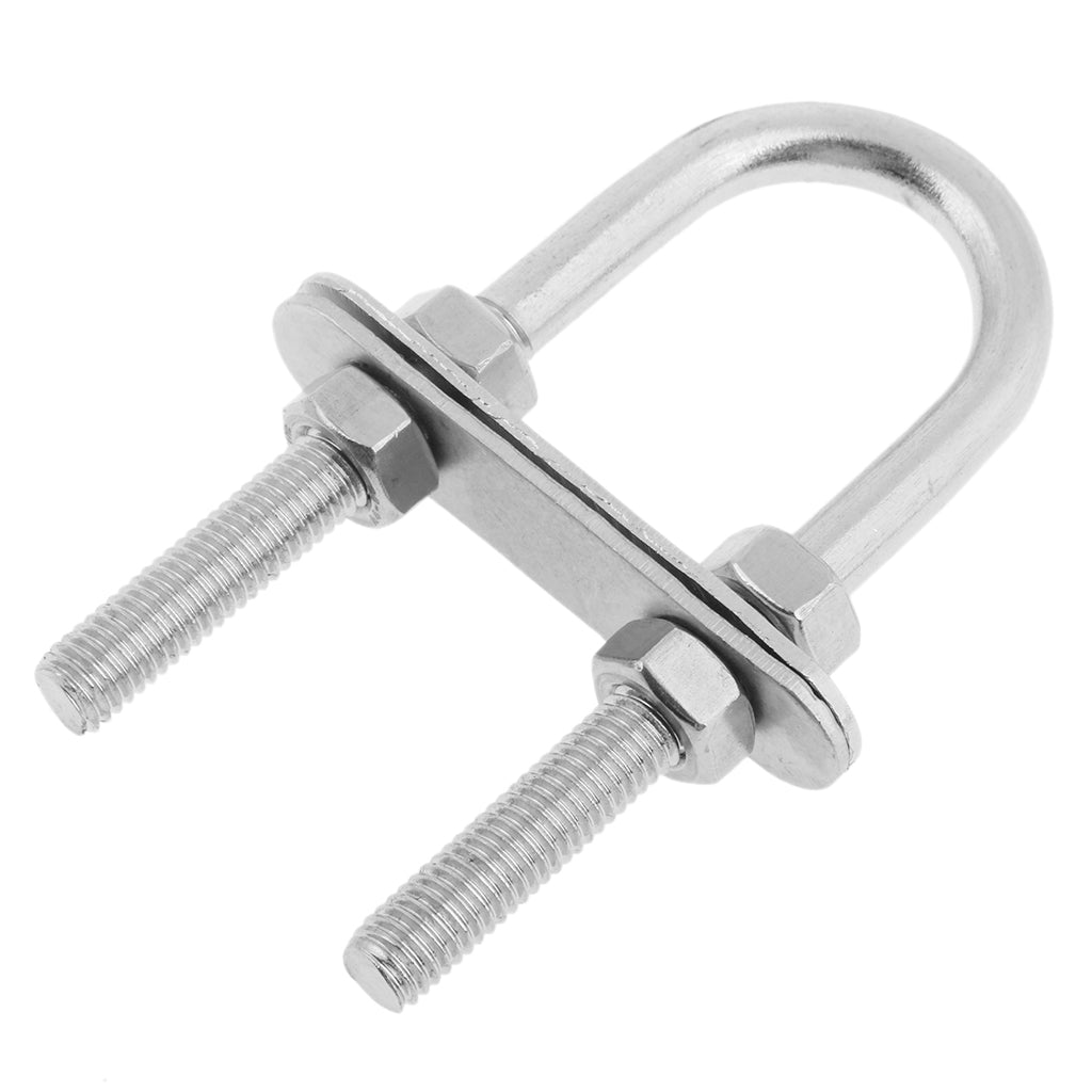 Maxbell Marine-Grade 316 Stainless Steel U Bolt 7*90mm Fits Boat Marine