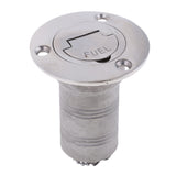 Maxbell 38mm Boat Deck Fuel Filler Keyless Cap Yacht Car Fill 316 Stainless Steel