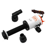Maxbell SEAFLO Marine Livewell Pump 12VDC 350GPH 1.0A Boat Submersible Bilge Pump