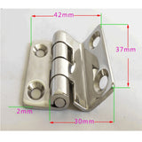 Maxbell Folding Marine Locker Door Hinge Strap for Boat Caravan Yacht Hatch Cabin