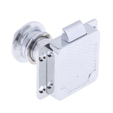 Maxbell 1 Piece Silver Boat Cabin Stainless Triangulation Pull-Ring Door Lock Latch 30mm