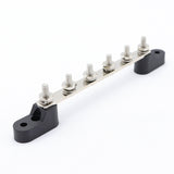 Maxbell 1 Piece Bus Bar 6 Way Electrical Terminal Single Junction Box M6 Stud Kit