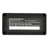 Maxbell Heavy Duty Bus-Bar Terminal Board 100A With 12x4mm Shunt Terminals