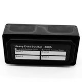 Maxbell Bus Bar Power Distribution Block Terminal Block Heavy Duty 300amp Sealed