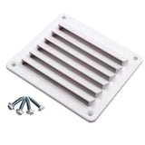 Maxbell ABS  Rectangular Louvered Vent For RV Boat Marine - 140mm X 125mm