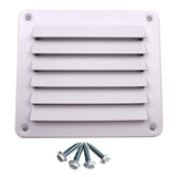 Maxbell ABS  Rectangular Louvered Vent For RV Boat Marine - 140mm X 125mm