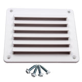 Maxbell ABS  Rectangular Louvered Vent For RV Boat Marine - 140mm X 125mm