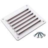 Maxbell ABS  Rectangular Louvered Vent For RV Boat Marine - 140mm X 125mm