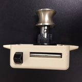 Maxbell Whisper Non Locking Boat Cam Latch Striking Plate Cabinet Hardware 23090-CH