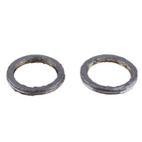 Maxbell 2 Pieces 30mm Exhaust Pipe Ring Gasket Seal for 90cc 110cc 125cc DIRT BIKE
