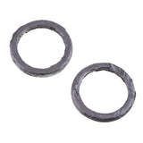 Maxbell 2 Pieces 30mm Exhaust Pipe Ring Gasket Seal for 90cc 110cc 125cc DIRT BIKE