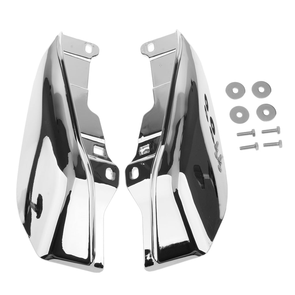Maxbell Chrome Mid Frame Air Heat Deflectors Trim For Harley Street Electra Glide