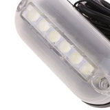 Maxbell 12V Waterproof White Underwater 6 LED Lights for Boat Yacht Surface Mount