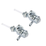 Maxbell 2Pieces ON/OFF Fuel Shut OFF Valve Switch Fuel Pump Valve For Generator Fuel Tank M10X1.25