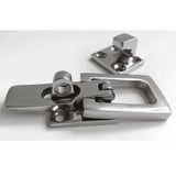 Maxbell Lockable Boat Locker Hatch Anti-Rattle Latch Fastener Clamp Marine-Grade Stainless Steel