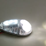 Maxbell Boat Stainless Steel Low Profile LED Docking Light Surface Mount Smooth