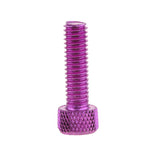 Maxbell 10pcs M6 x 20mm Pitch Alloy Steel Hex Bolt Socket Head Cap Screws Purple