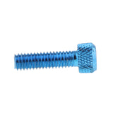 Maxbell 10pcs M6 x 20mm Pitch Alloy Steel Hex Bolt Socket Head Cap Screws Blue