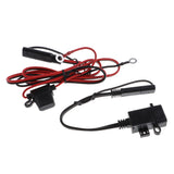 Maxbell 3.1Amp Waterproof Motorcycle USB Charger Kit SAE To USB Adapter for Phones