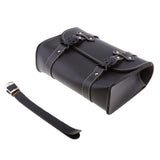 Maxbell Motorcycle Tool Bag Saddle Bag PU Leather Storage Pouch For Harley