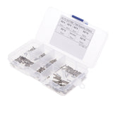 Maxbell 230 Pieces M2 Stainless Steel Button Head Hex Socket Screw & Hex Nuts Kit with Plastic Box