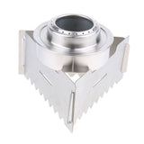 Maxbell Mini Camping Triangle Liquid Alcohol Windshield Stove Burner Hiking Picnic