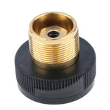 Maxbell Outdoor Burner Conversion Head Gas Bottle Adapter Stove Connector Copper, Solid and Firm to Use