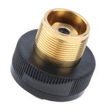 Maxbell Outdoor Burner Conversion Head Gas Bottle Adapter Stove Connector Copper, Solid and Firm to Use