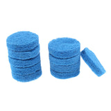 Maxbell 10 Pieces Non-woven Dish Washing Sponge Scrubbers Kitchen Cleaning Tool Blue, Lightweight and Portable