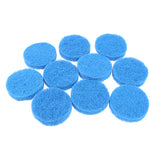 Maxbell 10 Pieces Non-woven Dish Washing Sponge Scrubbers Kitchen Cleaning Tool Blue, Lightweight and Portable