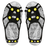 Maxbell Steel Studs Non-slip Shoes Cover Snow Grips Ice Grips Shoes Traction Device Shoes Crampons for Outdoor