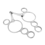 Maxbell Stainless Steel Gag Bit Horse Tack