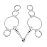 Maxbell Stainless Steel Gag Bit Horse Tack