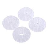 Maxbell 4pcs Inline/Roller/Hockey Skate Replacement PU Wheel 55 x 25mm - Transparent