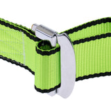 Maxbell Outdoor Climbing Safety Harnesss Rope with Metal Buckle Fall Protection Gear for Rappelling