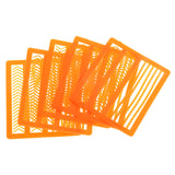 Maxbell 5 Cards Boilie Bait Hair Stops Avaliable in 2 Size Stand Bait Stop Orange Color